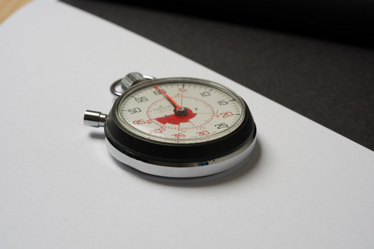 Sprint Multi-Sport Referee Stopwatch, Red Sector Dial, c.1967