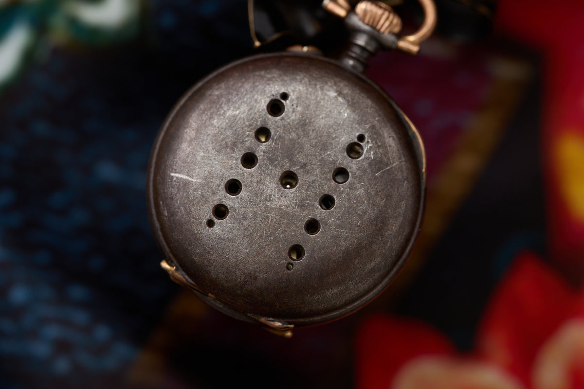 Fob Watch and Bow Brooch with an H Monogram, c.1900