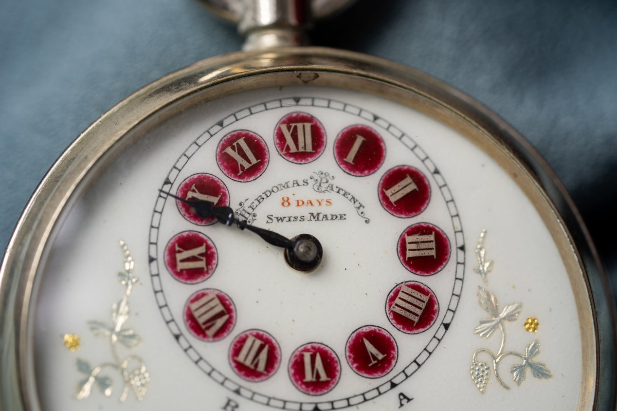 Patent Eight-Day, Visible Escapement, Switzerland