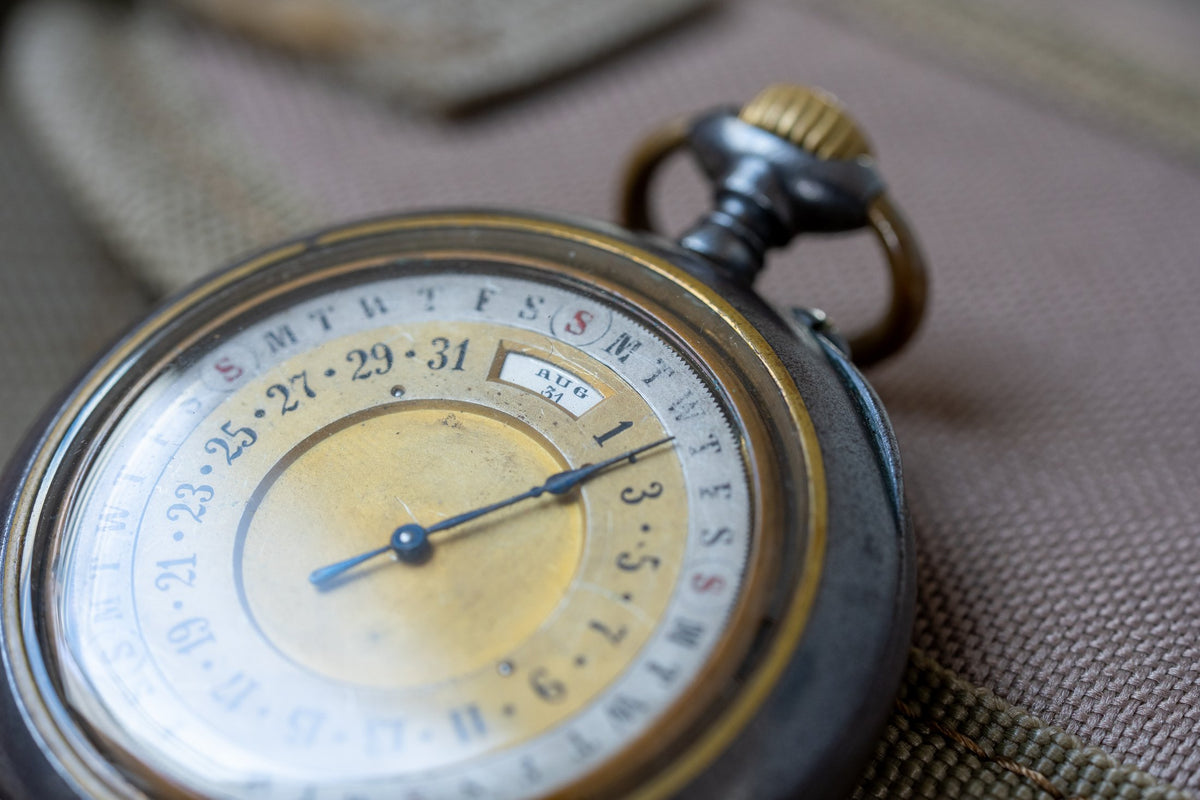 Double-Sided Calendar and Moonphase, Portmadoc, c.1890