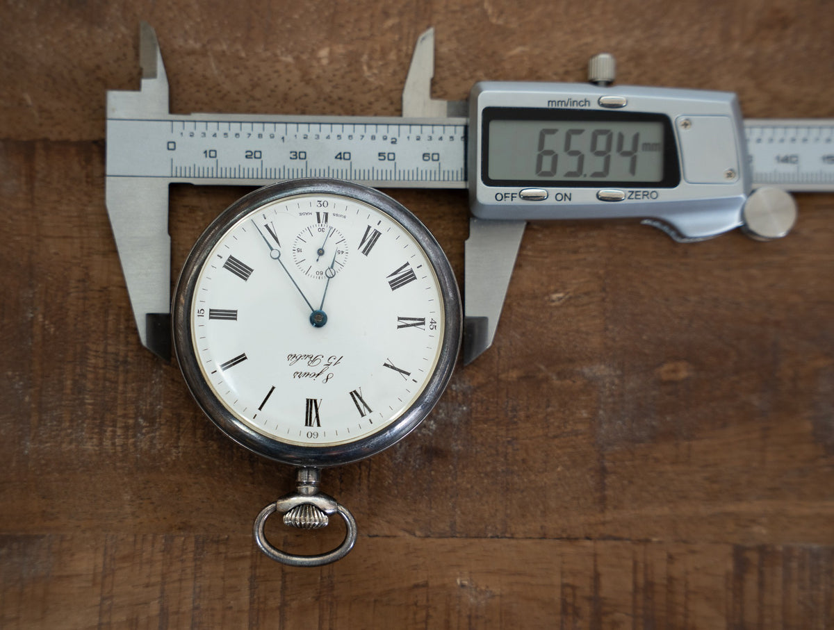 Eight-Day Goliath with a Harvest Relief Caseback, Swiss