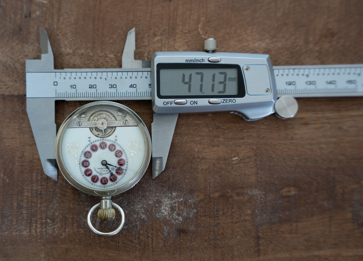Patent Eight-Day, Visible Escapement, Switzerland