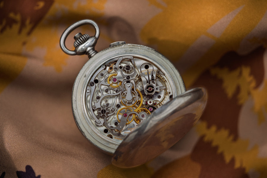 Silver Split-Seconds Chronometer, Neuchâtel Trials, 1937