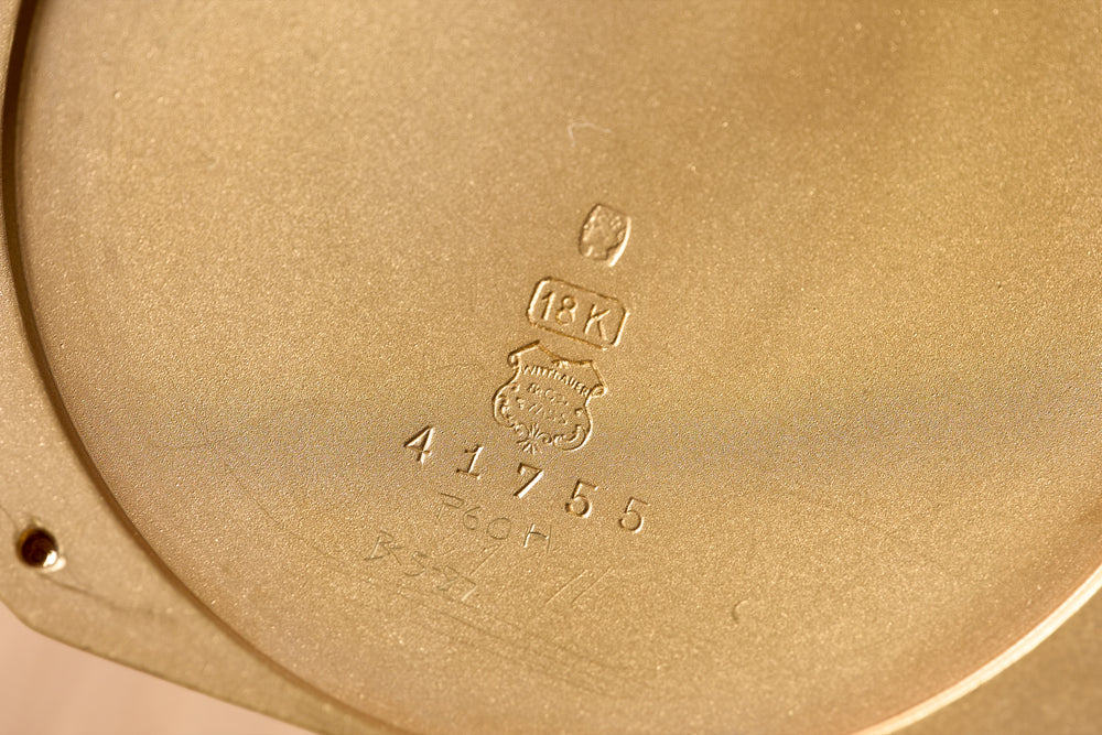 18K in cartouche