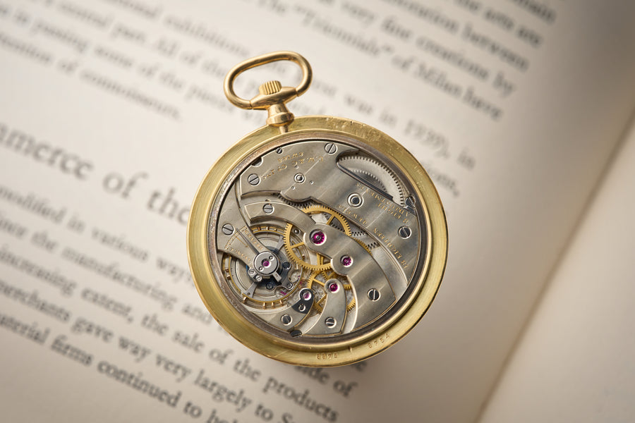 Extra-Flat in 18ct Gold, Eight Adjustments, c.1925
