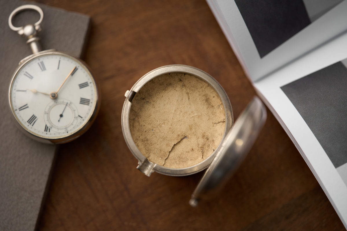 Victorian Birmingham Sterling Silver Fusee Pocket Watch, c.1880s