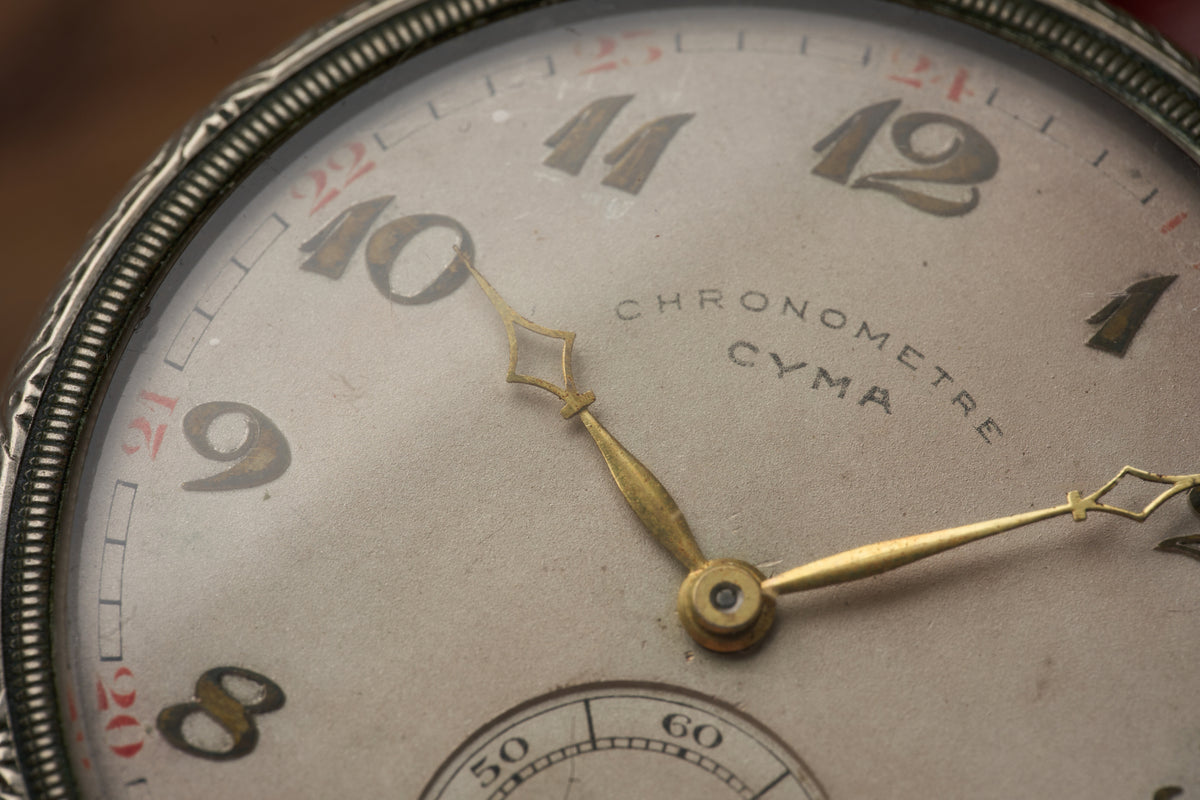 Calibre 971 Chronomètre, Red 24-Hour Ring, Art Deco, c.1920