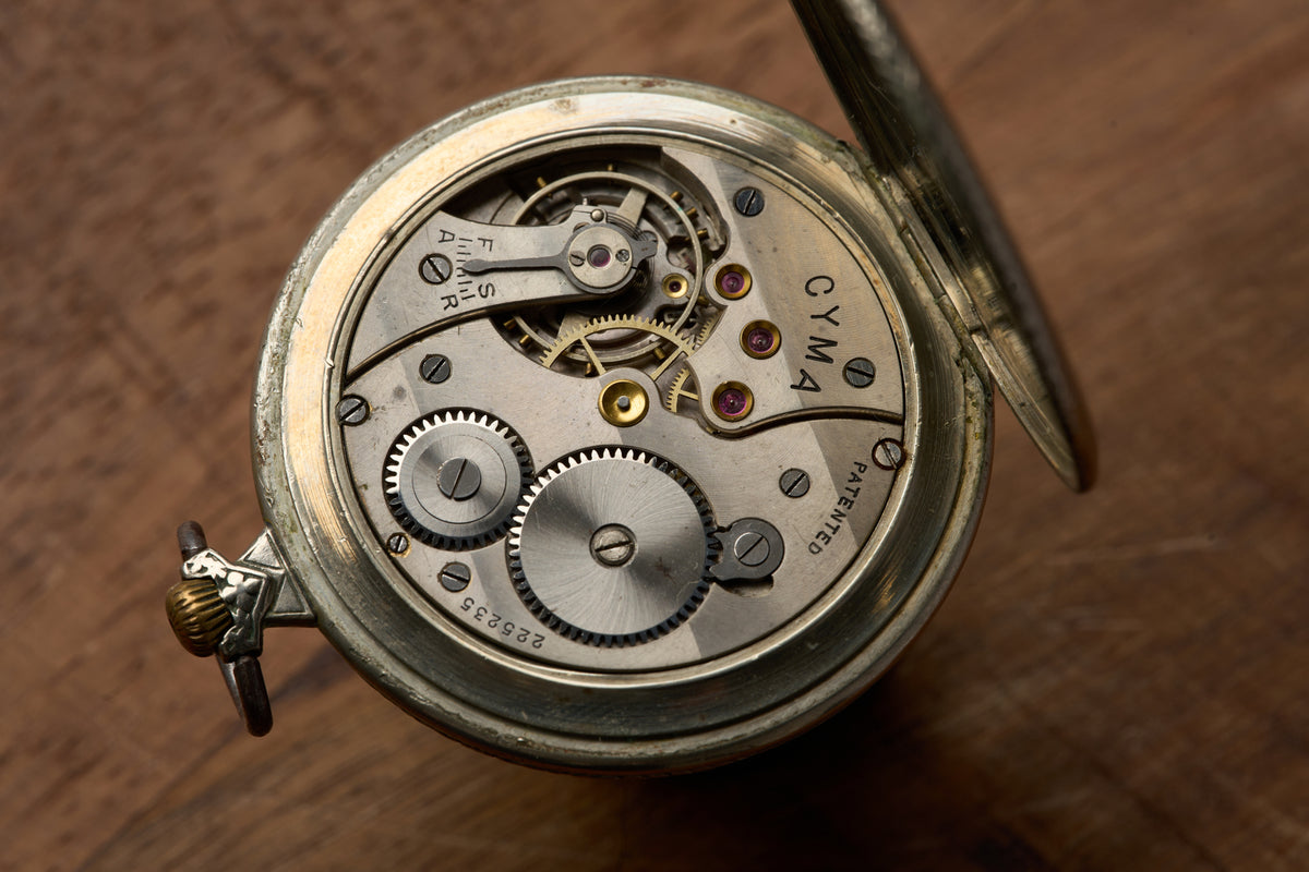 Calibre 971 Chronomètre, Red 24-Hour Ring, Art Deco, c.1920