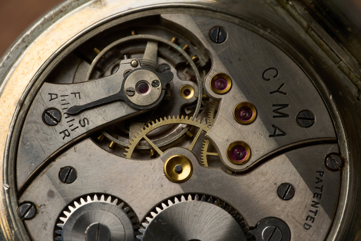Calibre 971 Chronomètre, Red 24-Hour Ring, Art Deco, c.1920