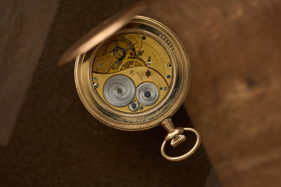 Gold-Filled Full Hunter, Fifteen-Jewel Movement, 1912