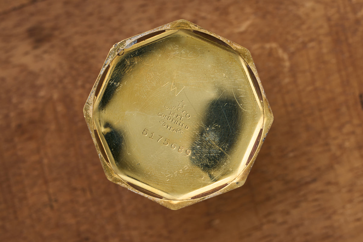 Octagonal Case, Hand-Painted Poker Dial, c.1922