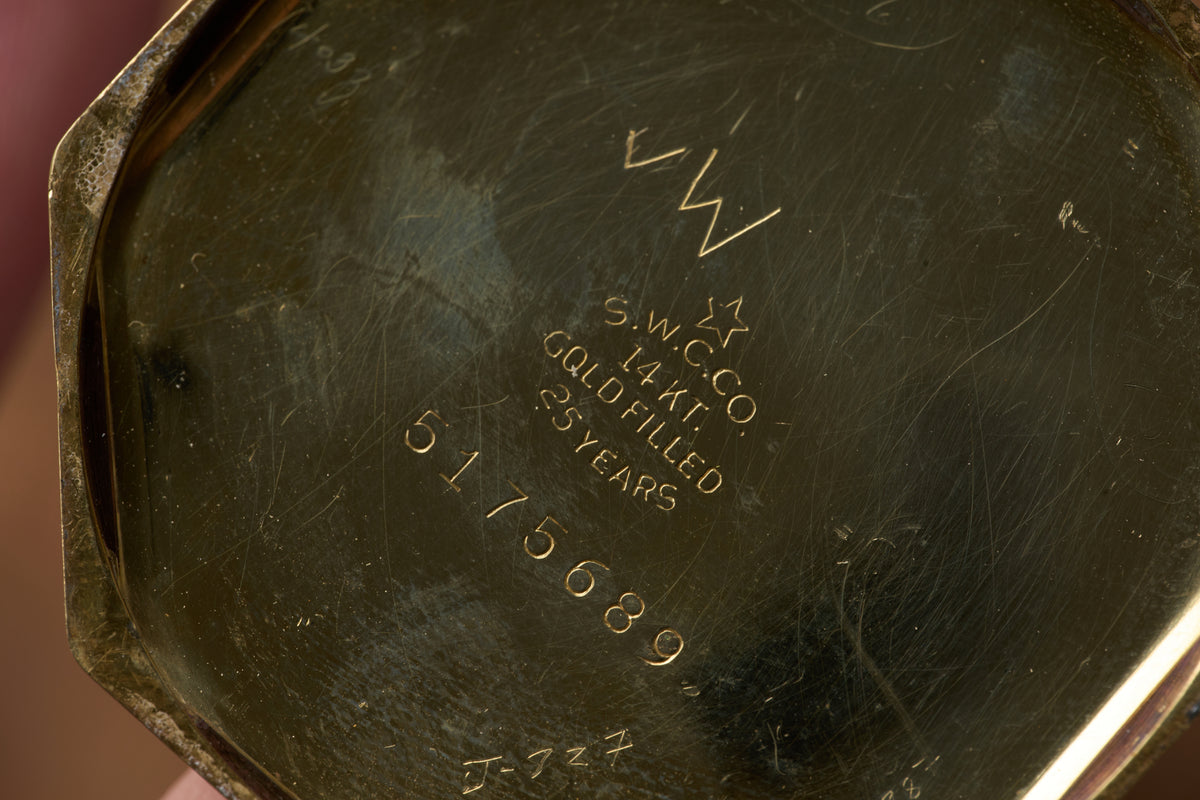 Octagonal Case, Hand-Painted Poker Dial, c.1922