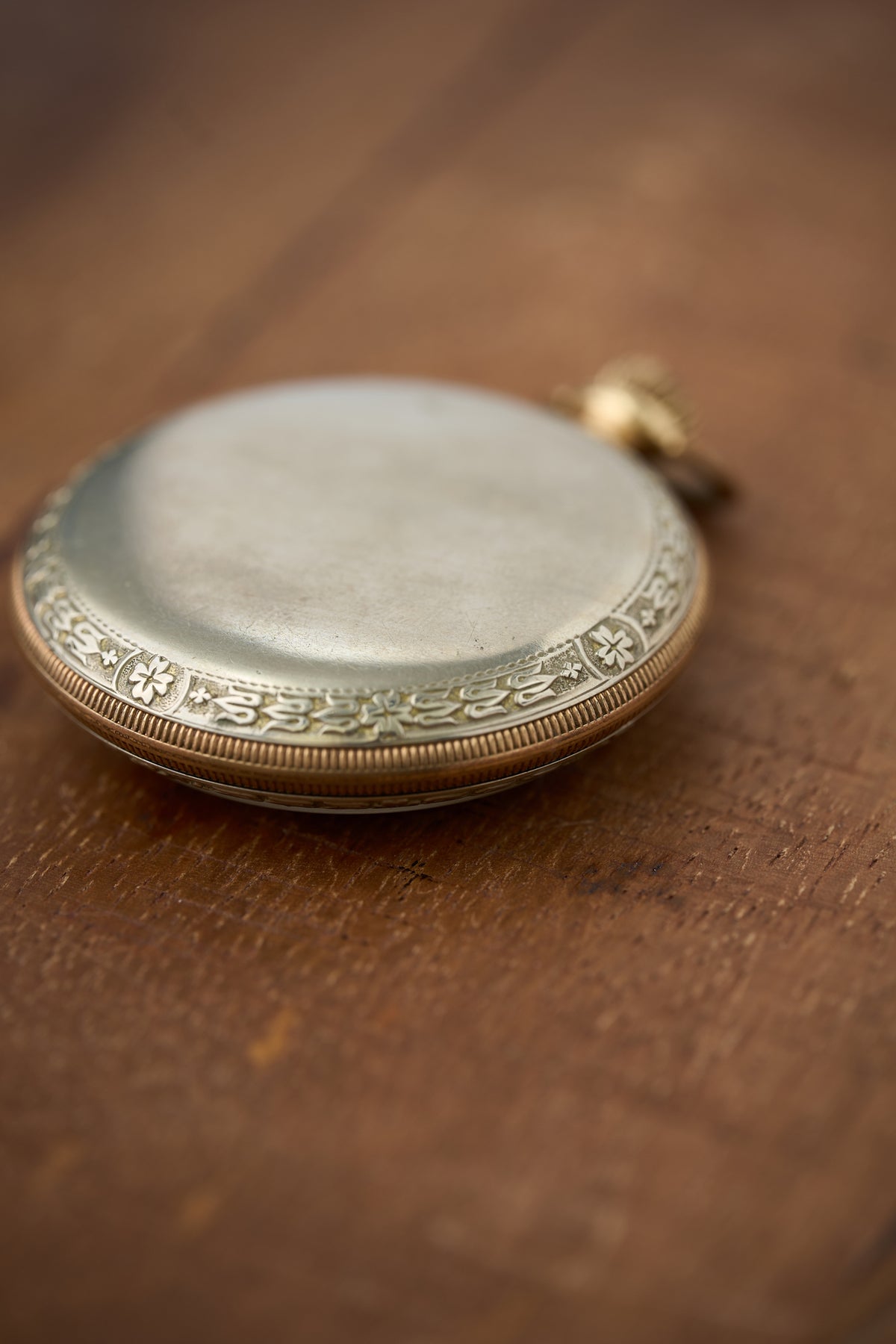 Two-Tone Rose Gold and Nickel Silver, c.1908-1910