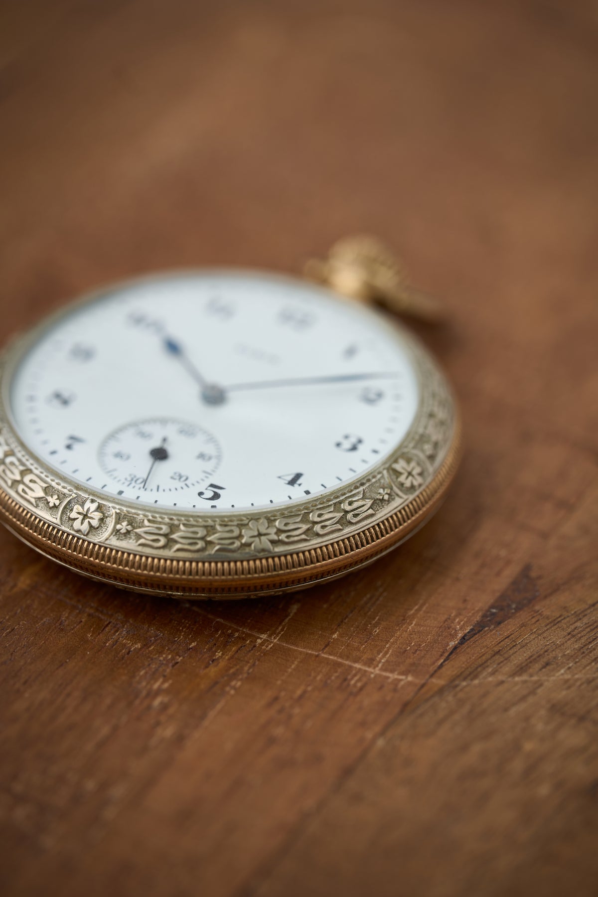 Two-Tone Rose Gold and Nickel Silver, c.1908-1910
