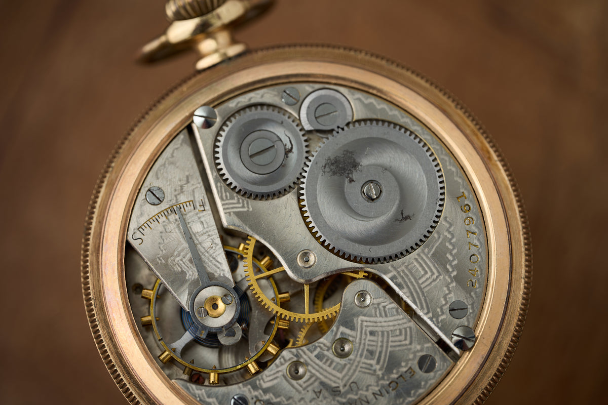 Two-Tone Rose Gold and Nickel Silver, c.1908-1910