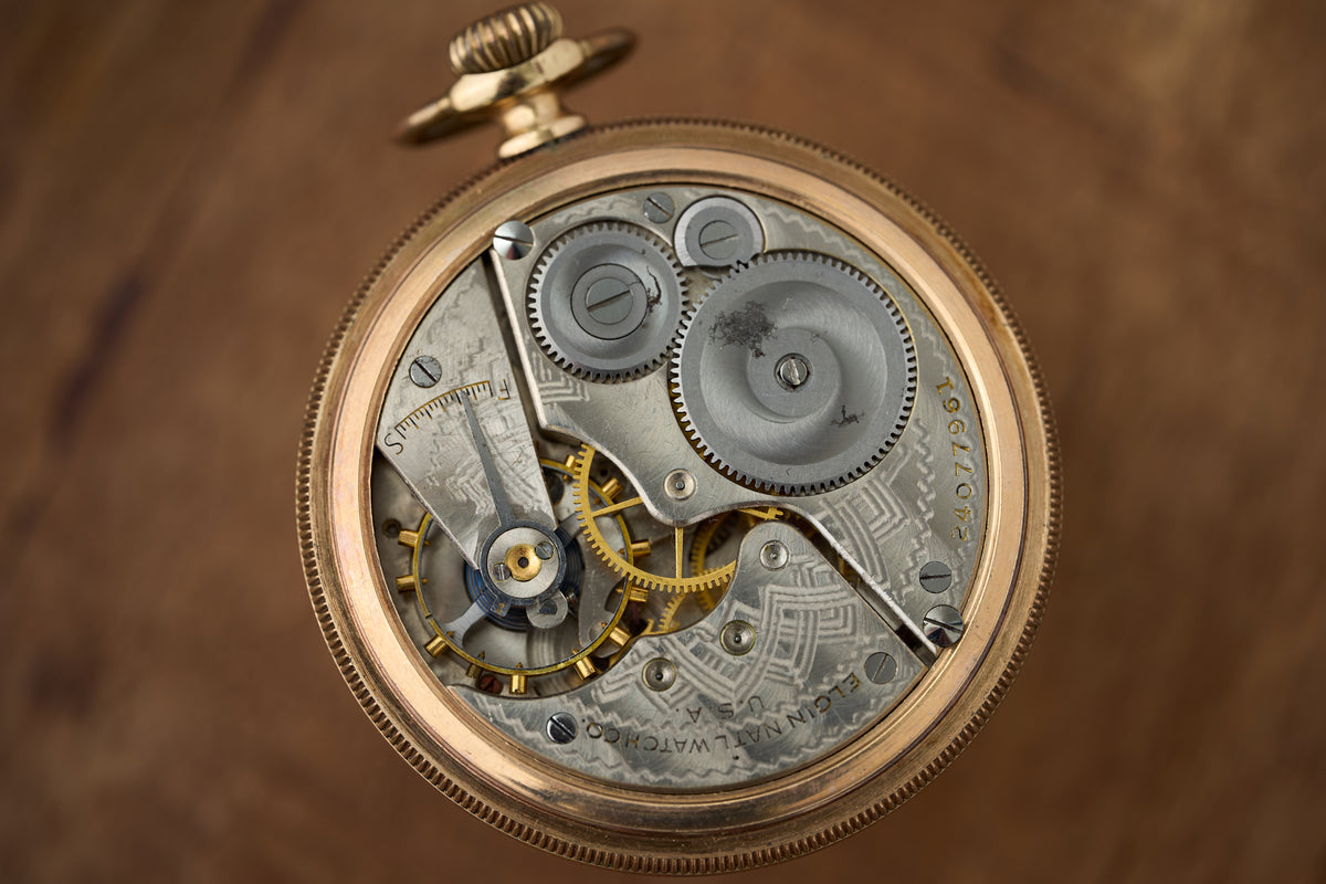 Two-Tone Rose Gold and Nickel Silver, c.1908-1910