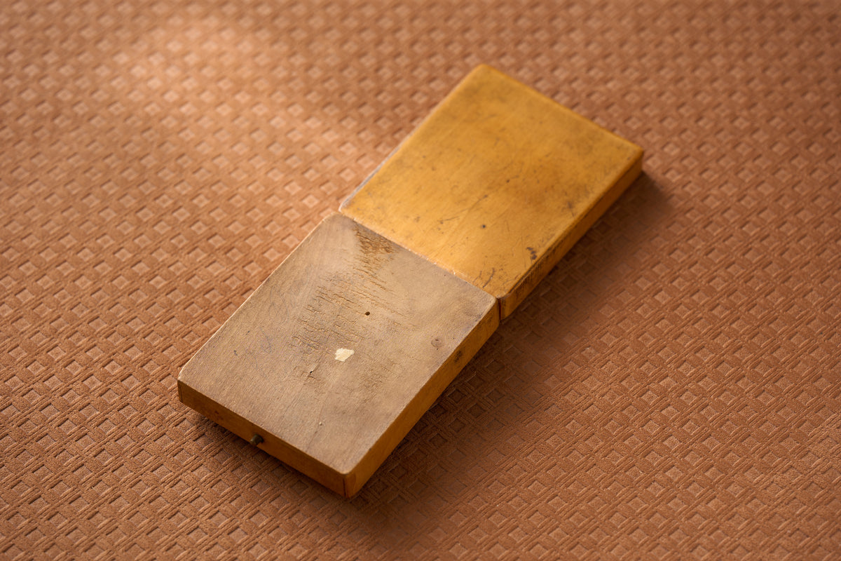 Fitted Pocket Watch Box in Silk and Velvet, c.1900