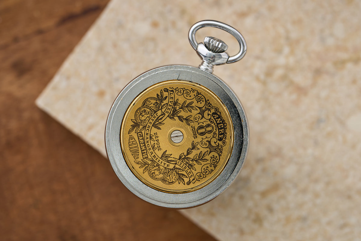 Eight-Day Watch with the Balance Turning in the Dial, c.1920s