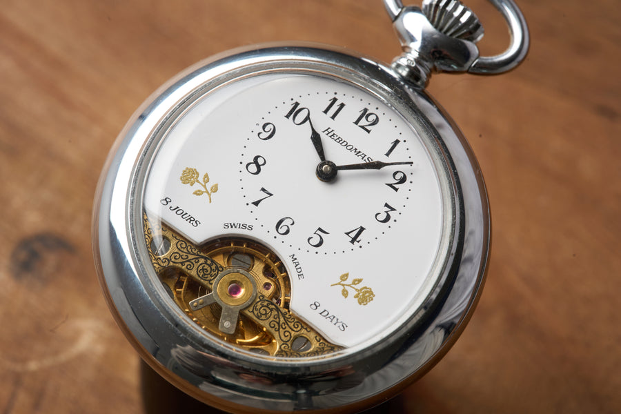 Eight-Day Watch with the Balance Turning in the Dial, c.1920s
