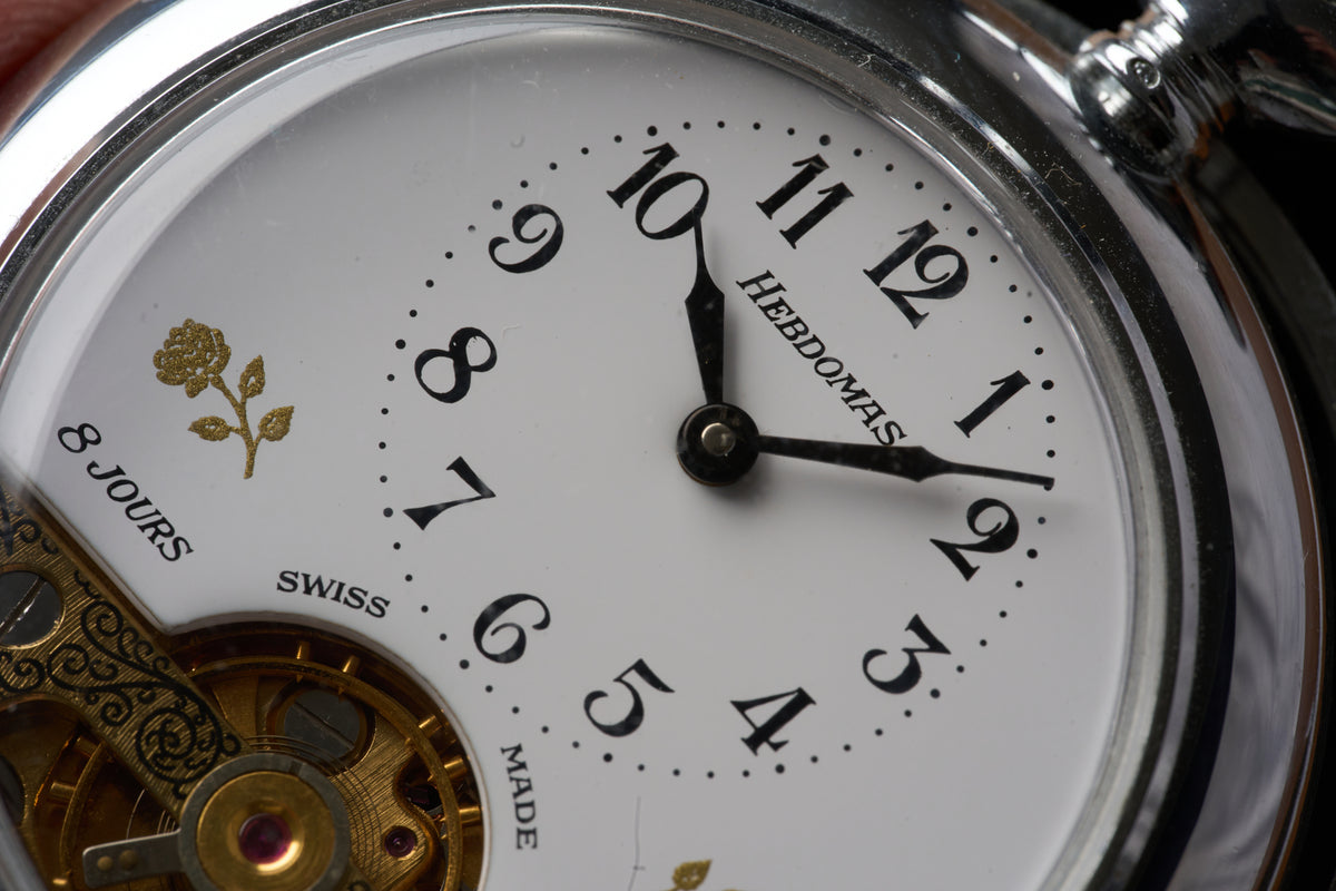 Eight-Day Watch with the Balance Turning in the Dial, c.1920s