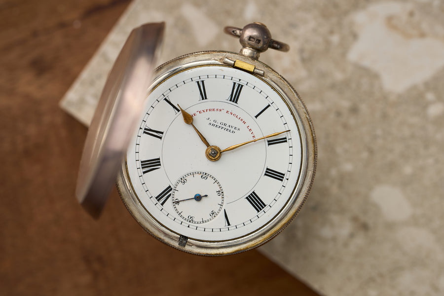 The Express, an English Lever in Serota Silver, 1893