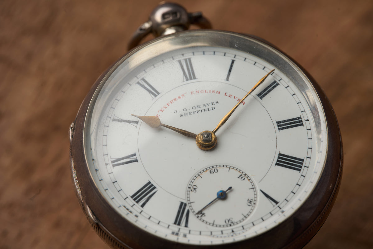 The Express, an English Lever in Serota Silver, 1893