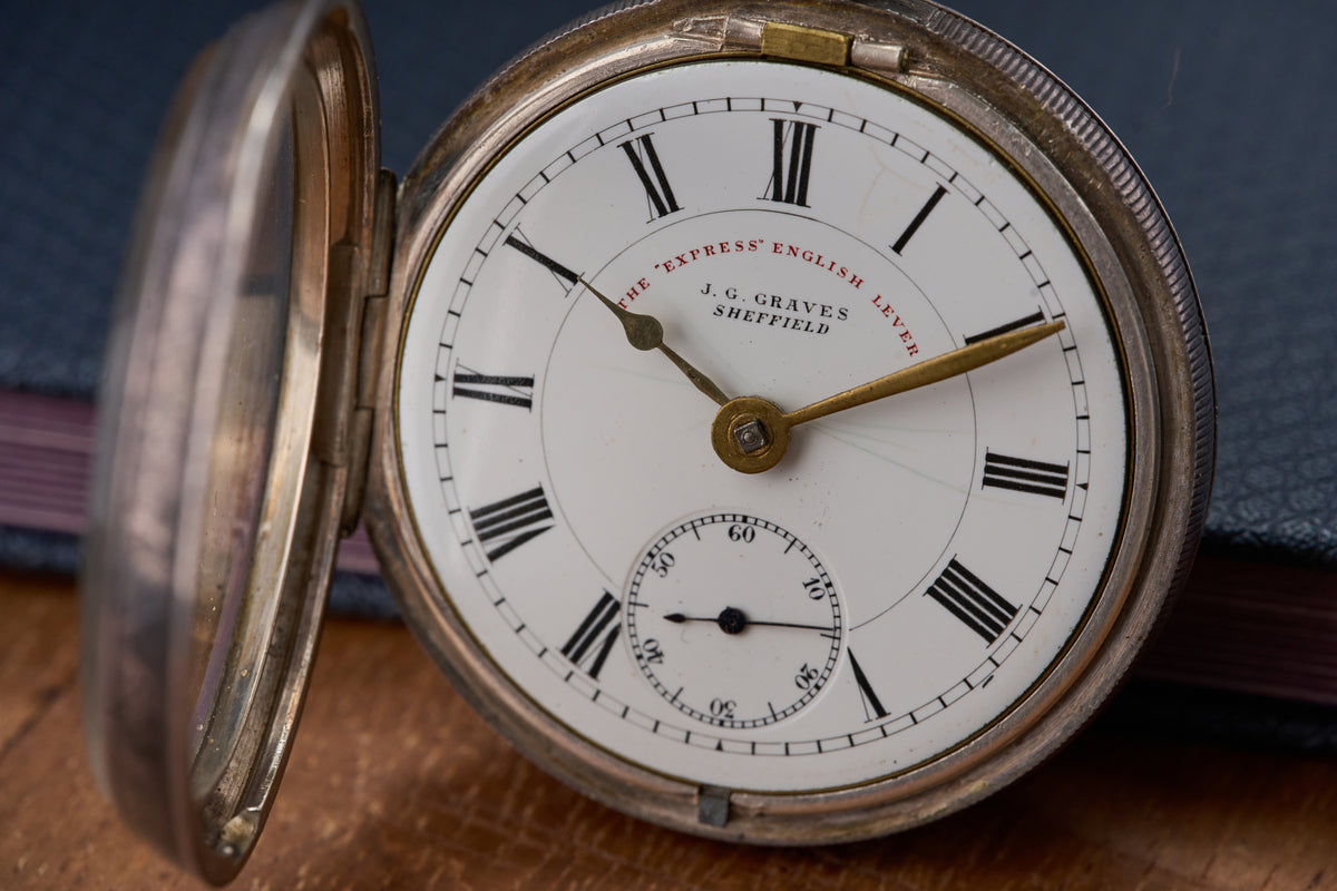 The Express, an English Lever in Chester Silver, 1895
