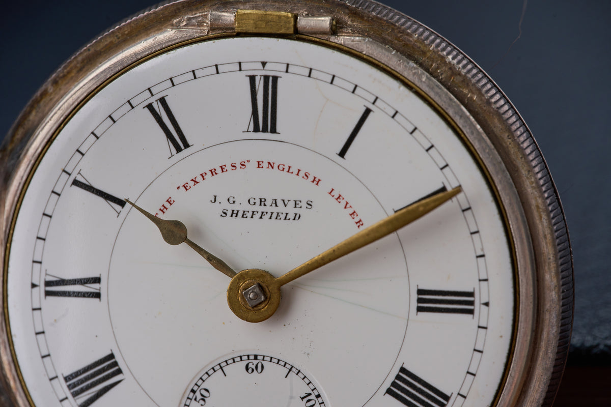 The Express, an English Lever in Chester Silver, 1895