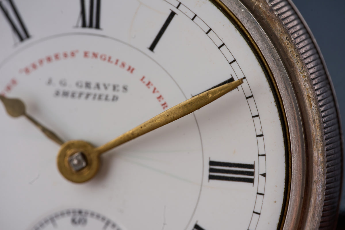 The Express, an English Lever in Chester Silver, 1895