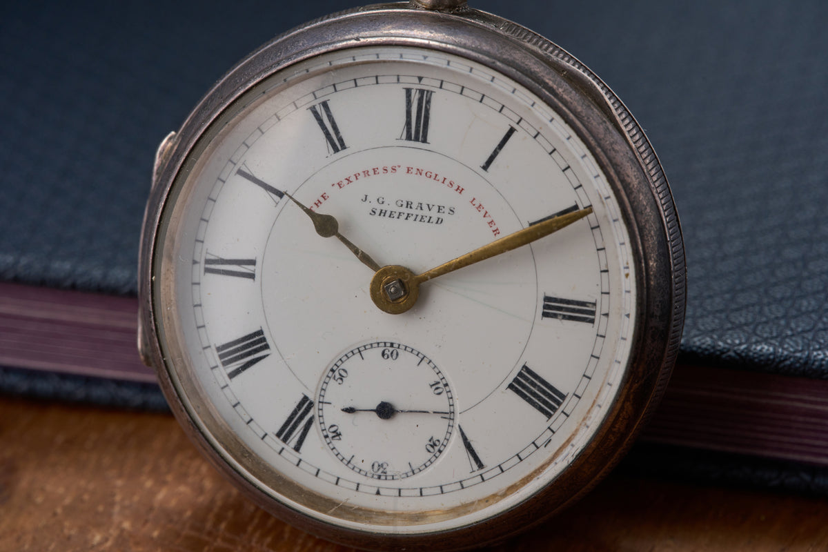 The Express, an English Lever in Chester Silver, 1895