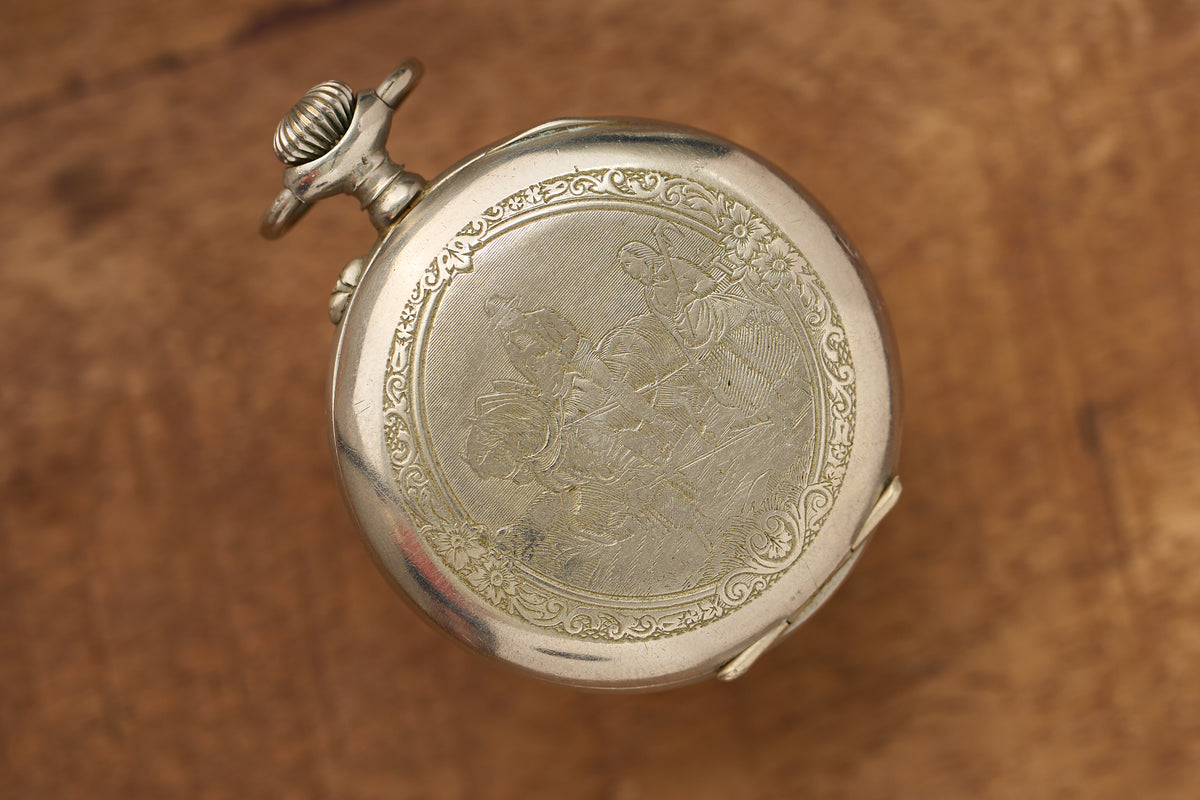 Engraved Rural Scene, Inscribed and Dated 1923