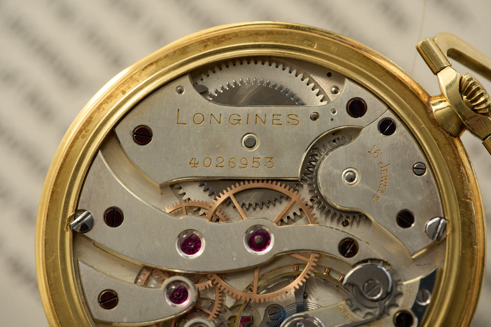 Signed Longines, no. 4026953