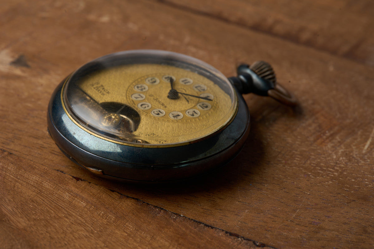 Eight-Day, Escapement Visible Front and Back, c.1913-1920