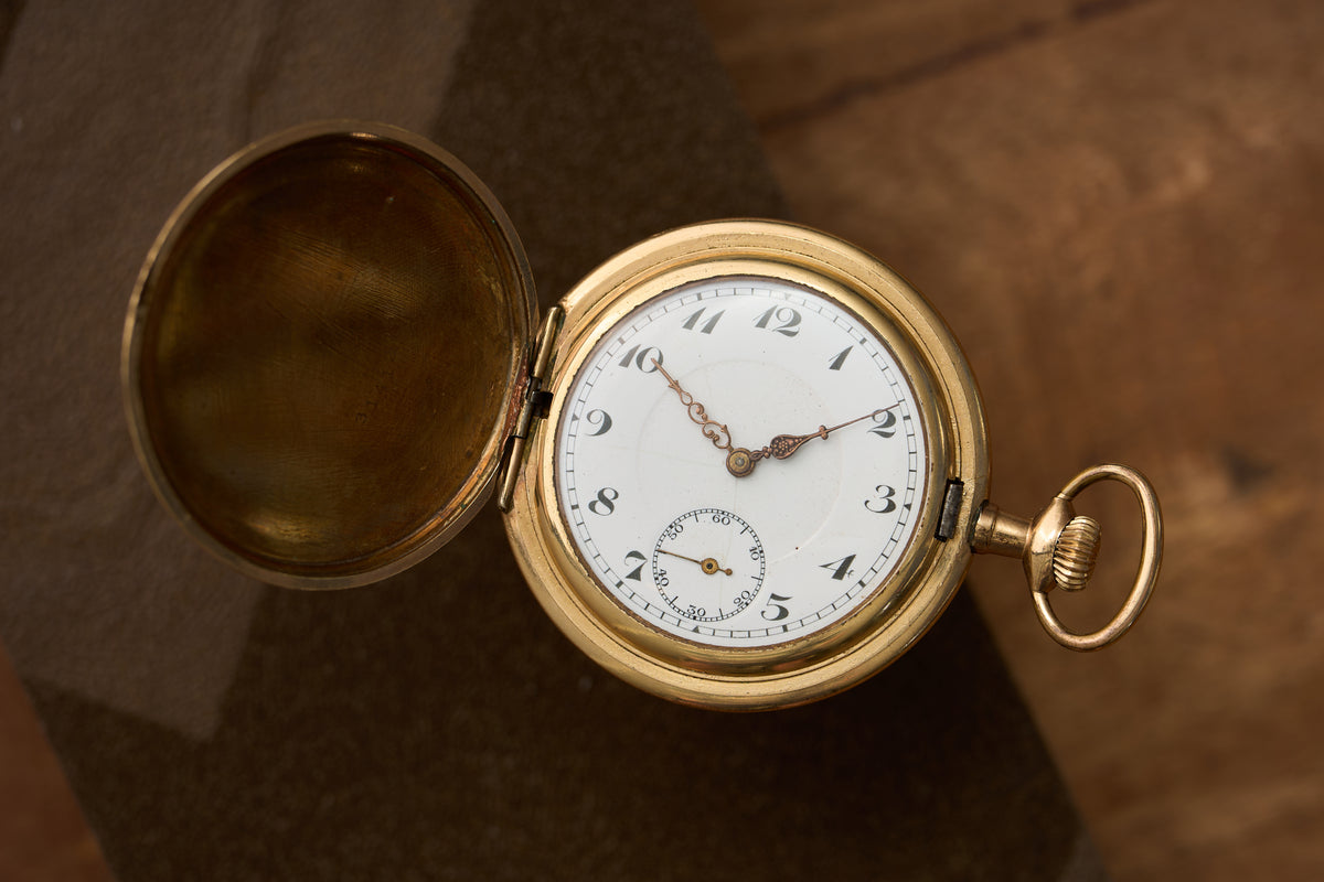 Full Hunter Cased by the Illinois Watch Case Co., c.1918