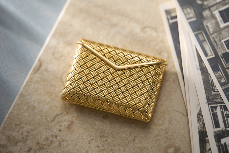 The 'Envelope' in 18k Woven Gold, Ref. 9513, c.1965