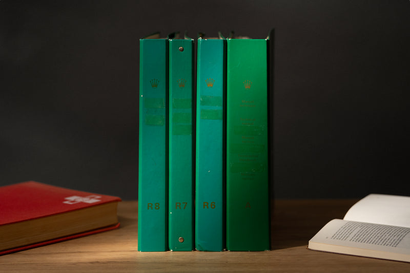 Official Rolex Service Centre Manuals, Complete Set of Four, c.1980s
