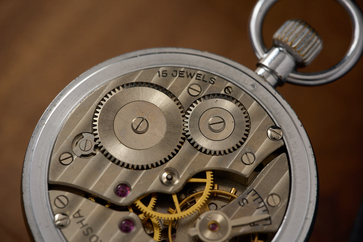 Type 19 Railway Watch, Second Setting Diaflex, 1966