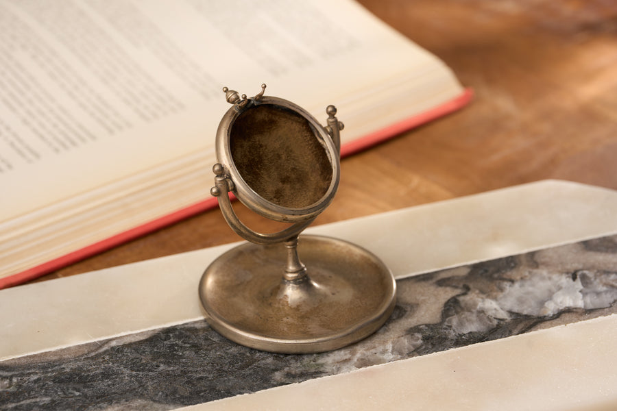 Swivel Pocket Watch Stand and Trinket Tray, c.1890-1910