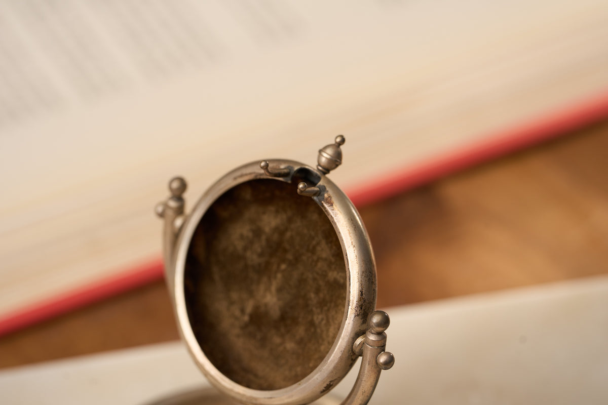 Swivel Pocket Watch Stand and Trinket Tray, c.1890-1910