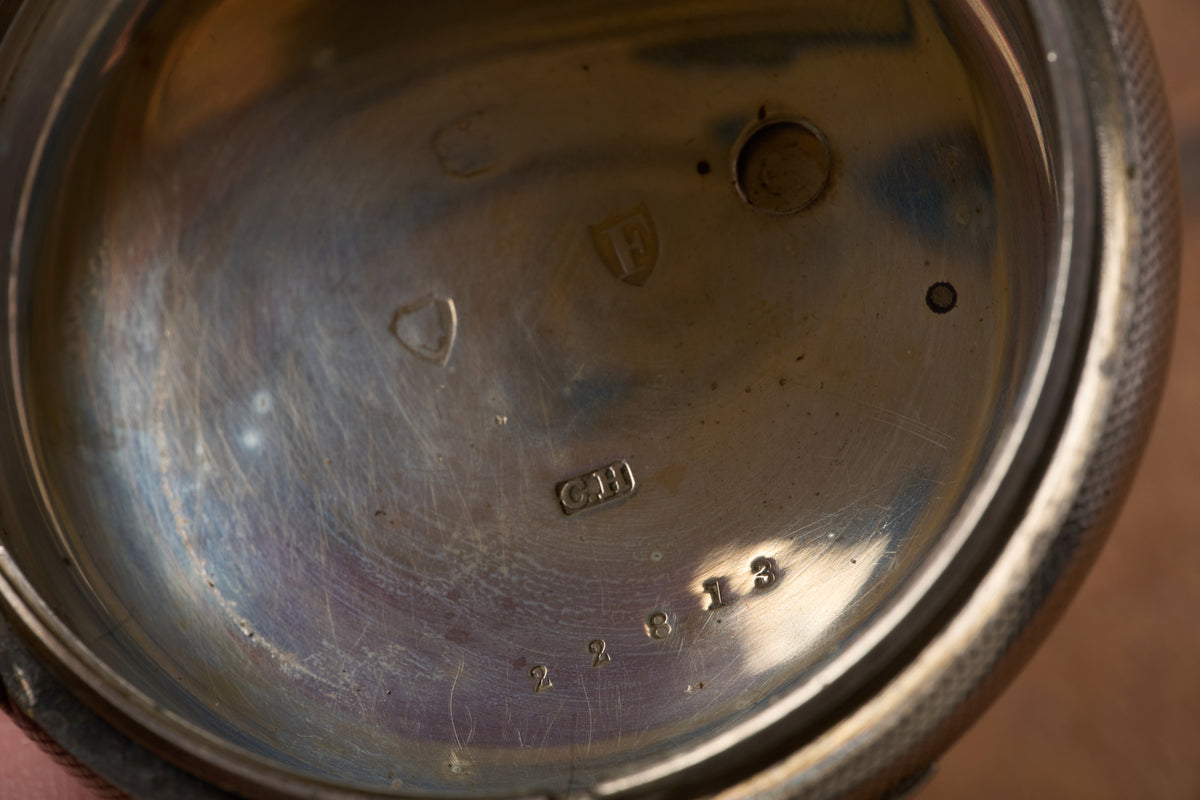 Sterling Silver, Chester-Hallmarked, Gilt Movement, 1884