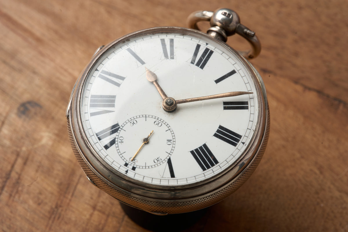 Sterling Silver, Chester-Hallmarked, Gilt Movement, 1884