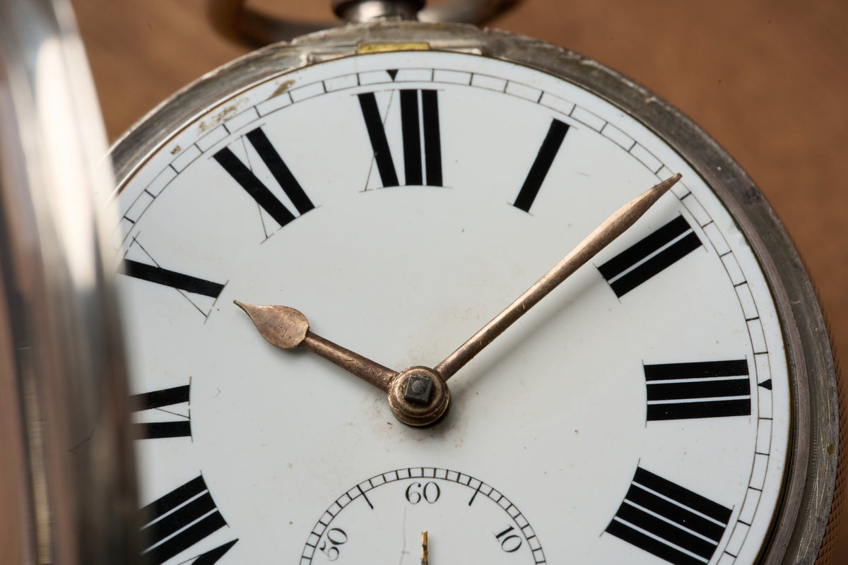 Sterling Silver, Chester-Hallmarked, Gilt Movement, 1884
