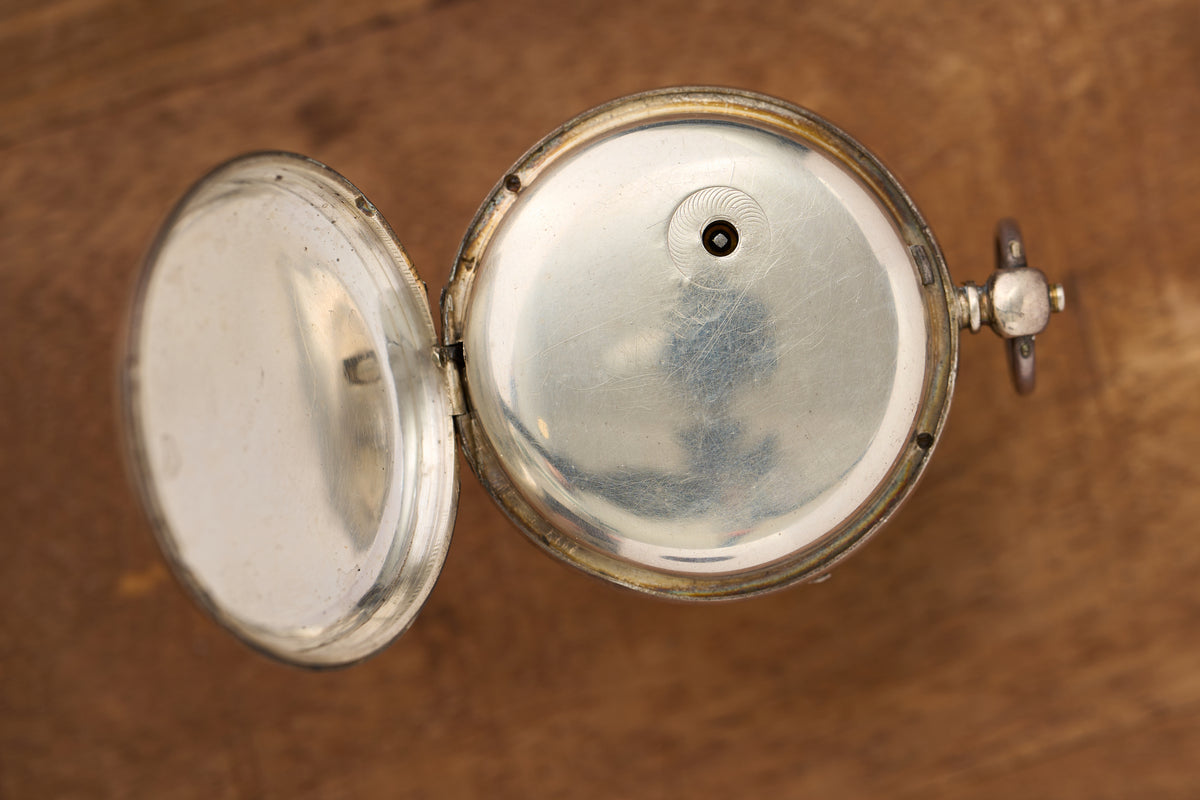 English Silver Key-Wind, Fully Hallmarked, c.1850s-1880s