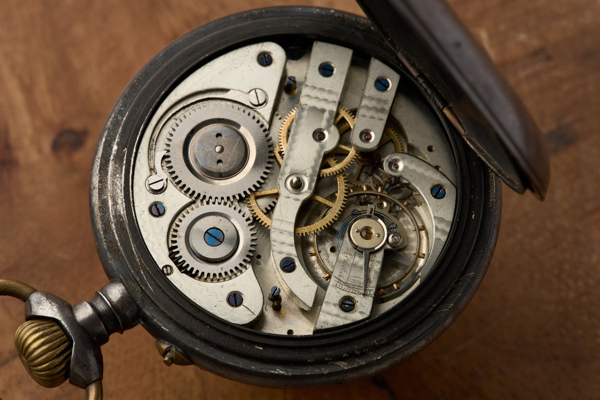 Goliath Triple Calendar and Moonphase, Gunmetal, c.1890