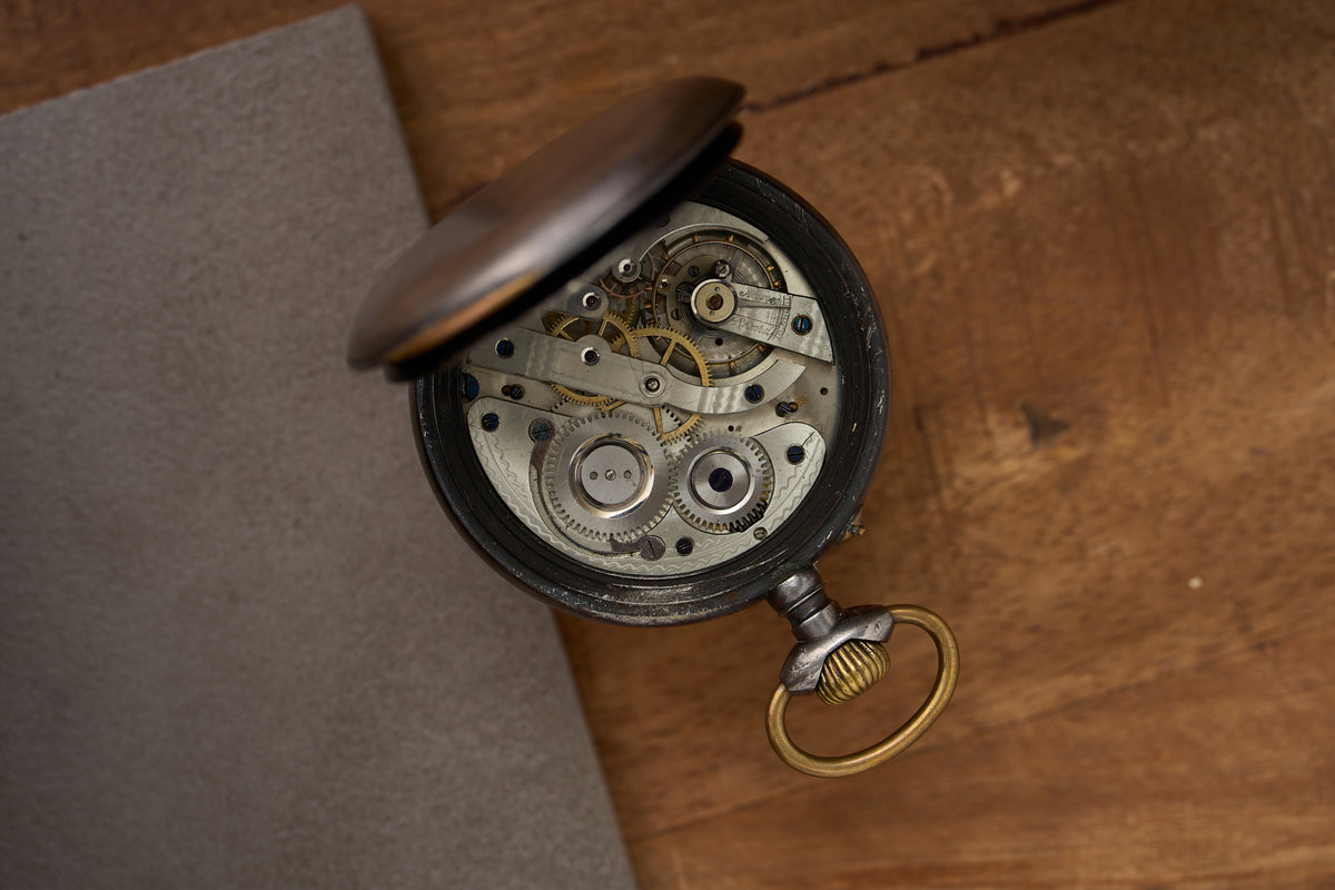 Goliath Triple Calendar and Moonphase, Gunmetal, c.1890