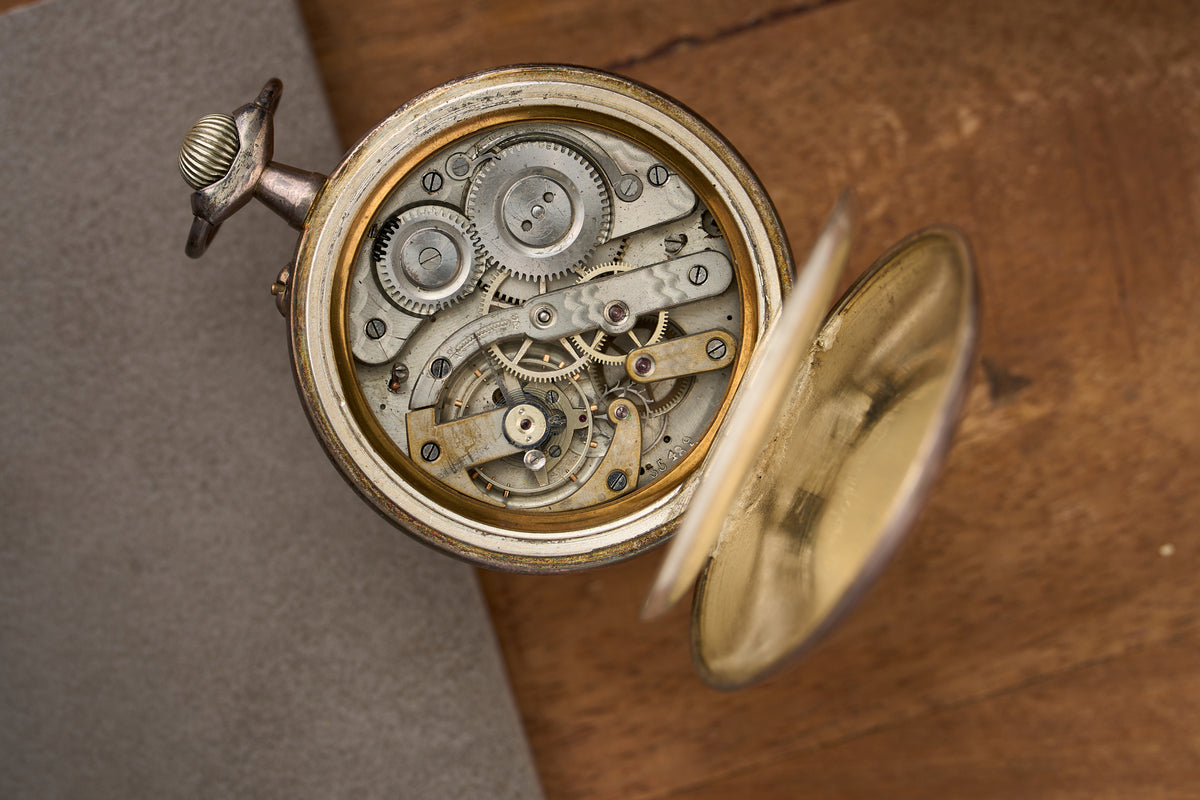 Goliath Triple Calendar and Moonphase, Crimson Dial, c.1890