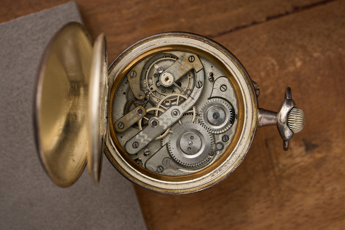 Goliath Triple Calendar and Moonphase, Crimson Dial, c.1890