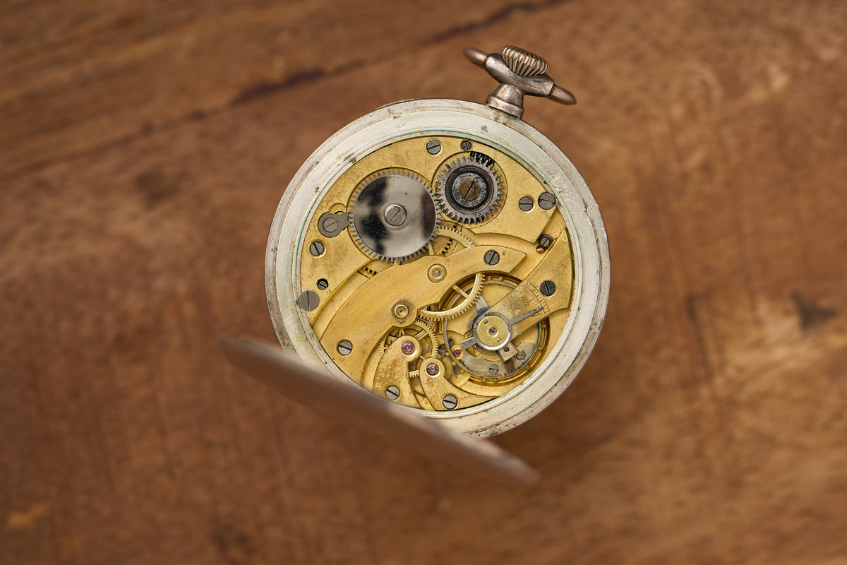 Silver Watch Inscribed as a Gift, 12 December 1895