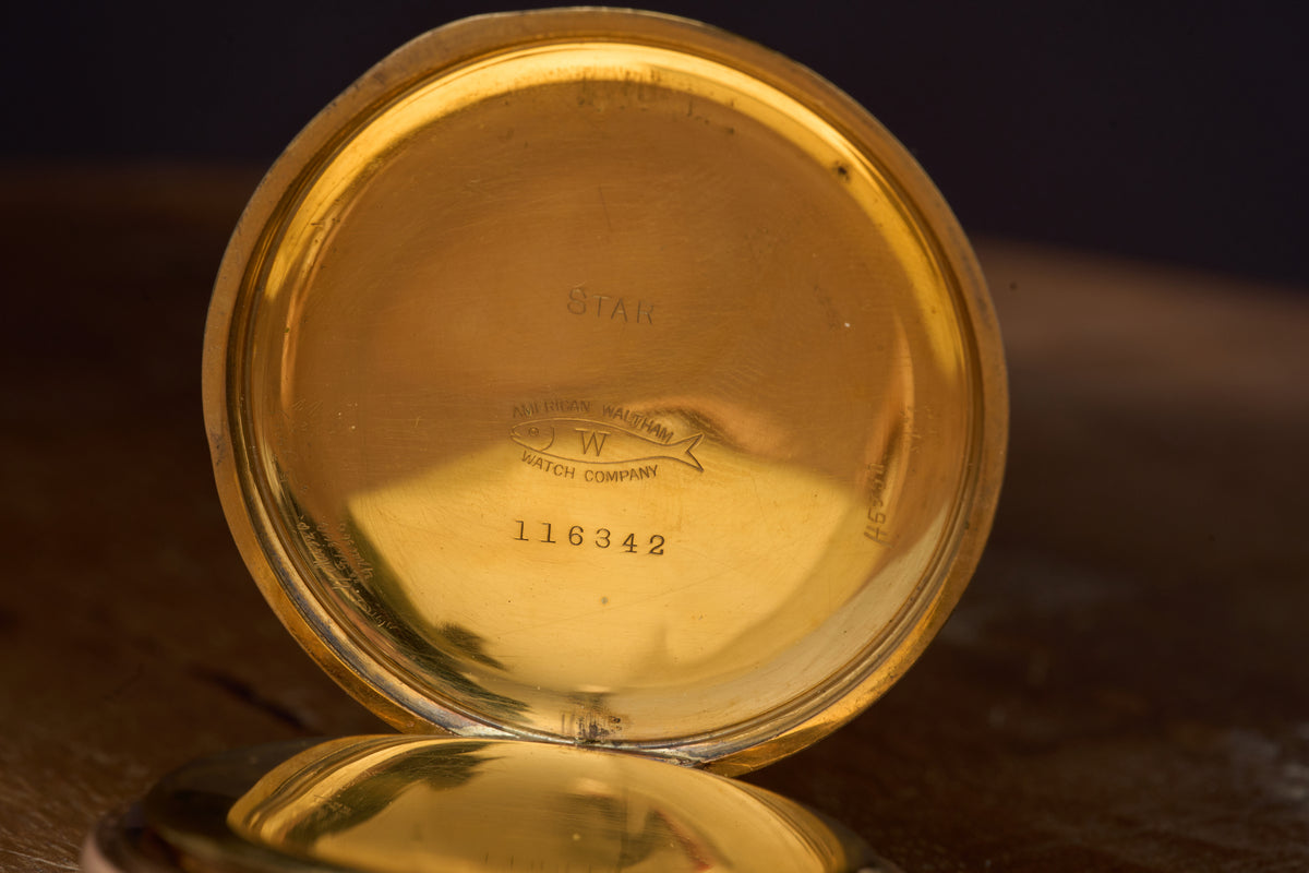 Bond St. Movement in an English Dennison Moon Case, 1903
