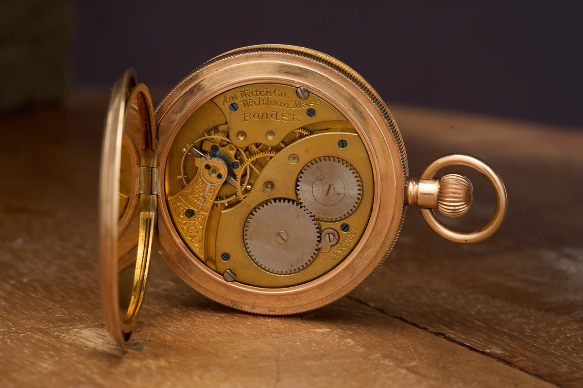 Bond St. Movement in an English Dennison Moon Case, 1903
